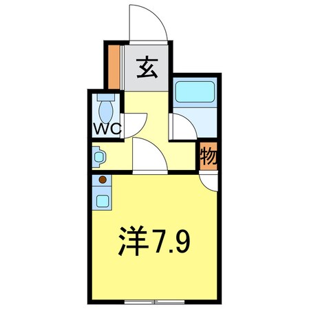 朝日プラザ旭川5条通の物件間取画像